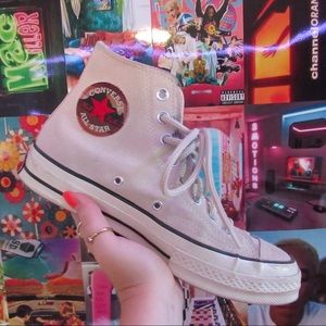 CONVERSE HIGH TOP WHITE SNEAKERS 👟